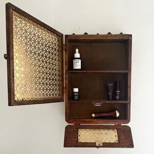 🤎Vintage // Chic OOAK Medicine Cabinet🤎